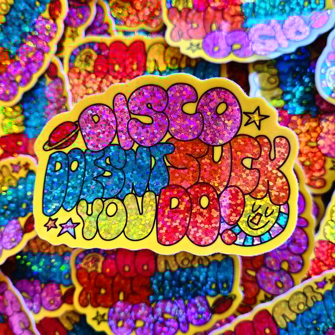 Image of Disco Holo Sticker
