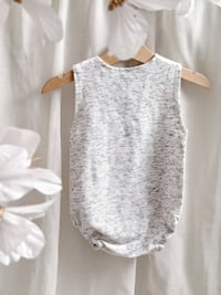 Image 3 of Baby Boy Bodysuit for Photoshoot | Jeremy| age 9-12 months | grey melange