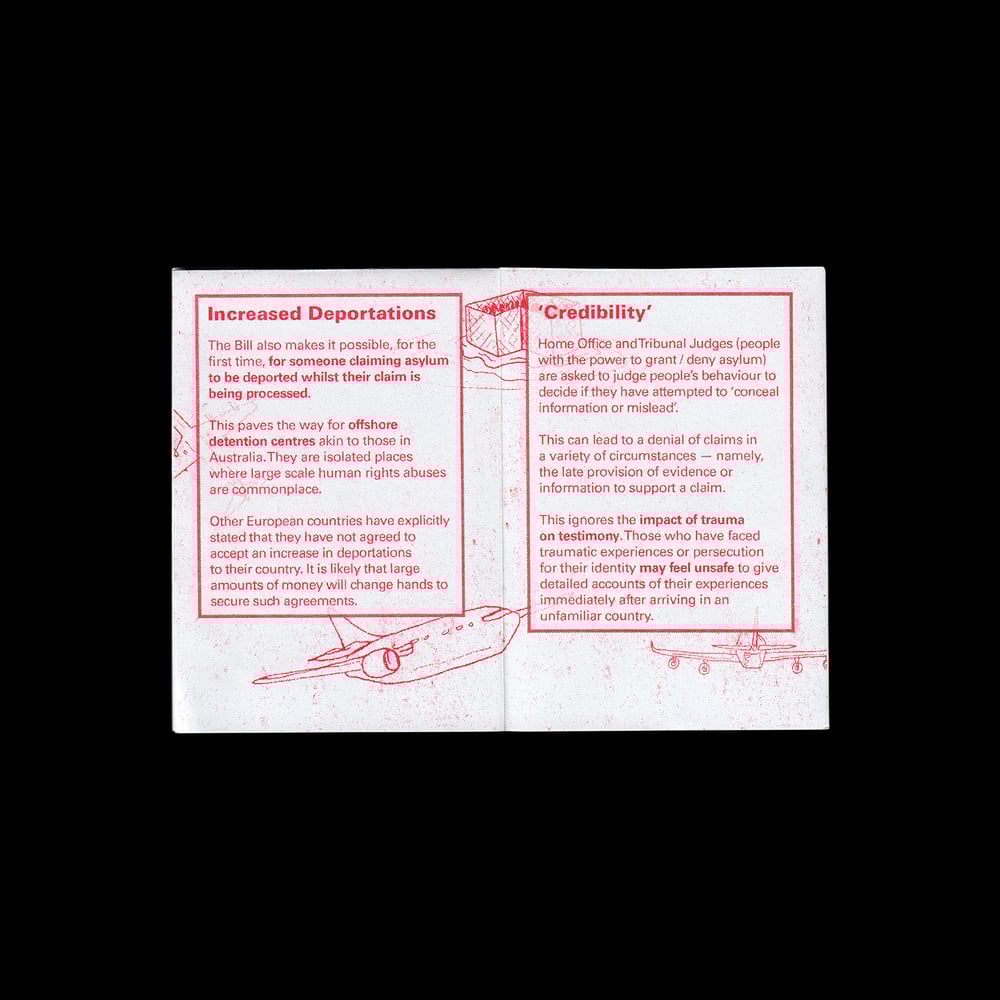 Nationality and Borders Bill Special Edition Zine