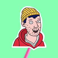 Todd Bojack Vinyl Sticker