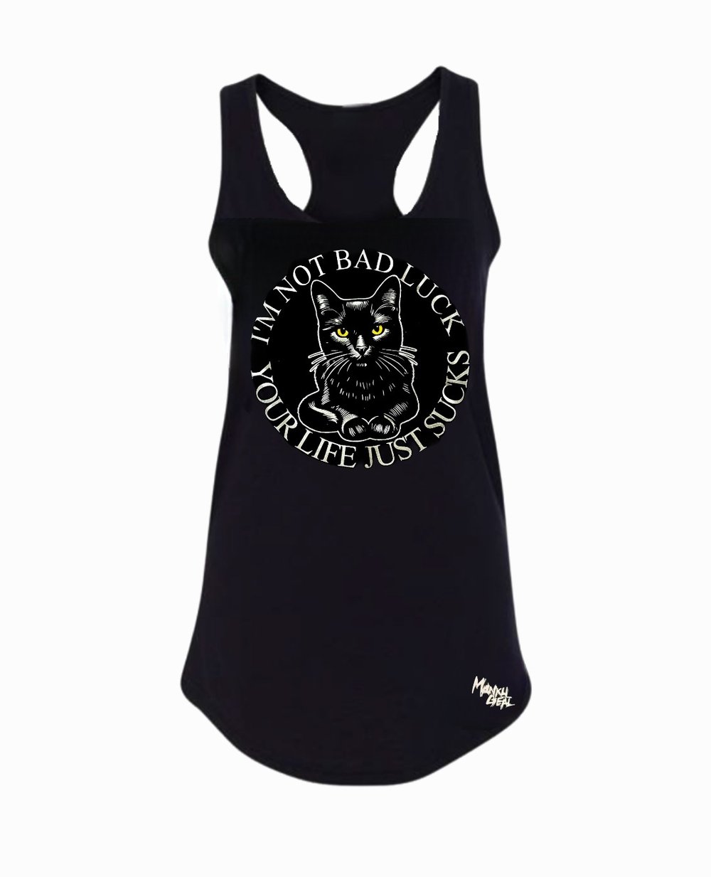 Lucky Kitty Racerback Tank Top