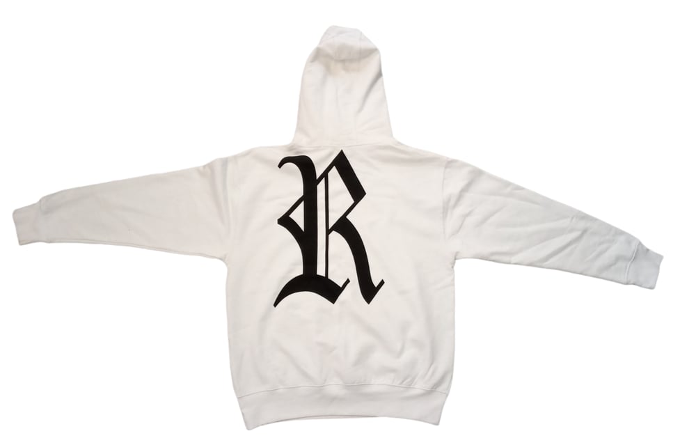 Image of Rebel Outsiders " White " Hoodie