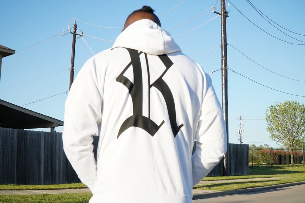 Image of Rebel Outsiders " White " Hoodie