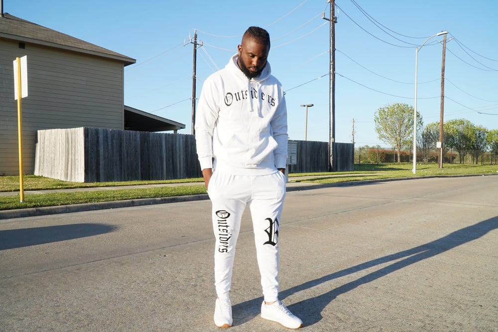 Image of Rebel Outsiders " White " Hoodie