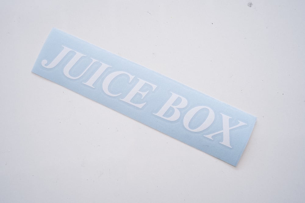 Image of Juicebox  Running sticker 
