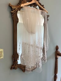 Image 9 of 1970s Draped Dress & Veil