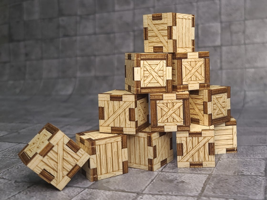 Image of Bulk Crates (3/4")