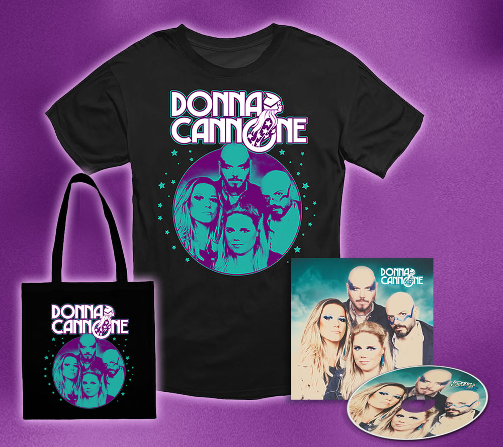 Image of Pre-order - Donna Cannone (CD, T-shirt, Bag)