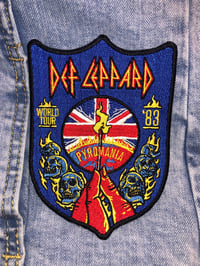 Image 2 of Def Leppard Pyromania Tour poster