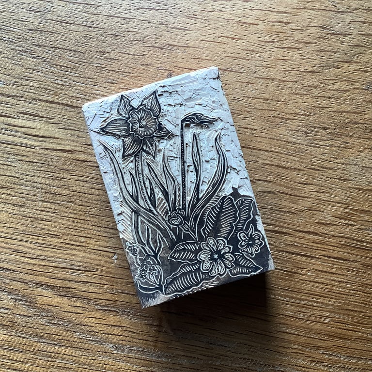 Spring Flowers - Wood Engraving Image 3