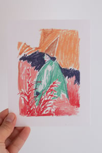 Image 2 of Print "Hada sombrero amarillo"