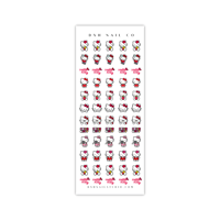 Image 1 of HELLO KITTY NAIL DECALS 