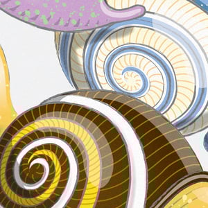 Image of 'Snail Love" Open Edition Print