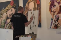 Image 4 of Natasha Lyonne - Original Painting 