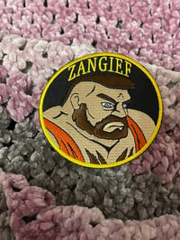 Image 3 of Zangief - Retro Street Fighter 3.5 inch wide iron on patch