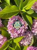 TigaT 1.75 inch Beasties hard enamel pin - Gold