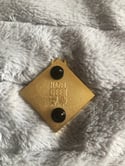 DinoB 1.75 inch Beasties hard enamel pin - Gold