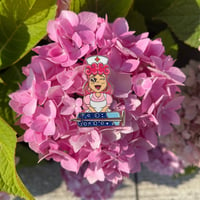 Image 1 of 1.75 inch nurse Joy hard enamel pin