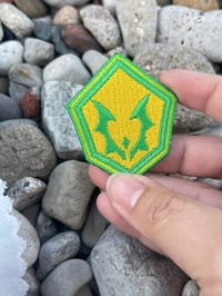 Image 3 of 2.25 inch iron on horde badge She-ra patch
