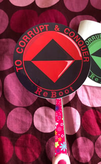 Image 5 of Reboot Viral PID icon RED Vinyl Sticker