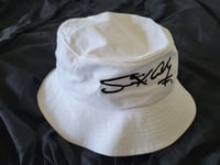 Image 3 of BUCKET HAT - "Sean X. Gunby" - Signature - White