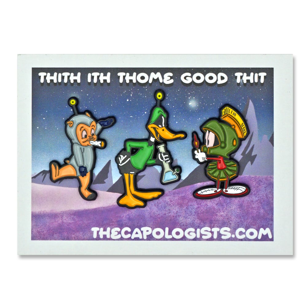 Thith Ith Thome Good Thit 3-pin set