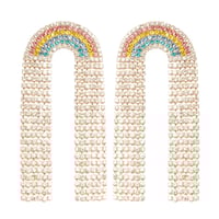 Pastel Rainbow Earrings