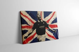 Image of Jorg Albertz - The Hammer, Rangers Canvas