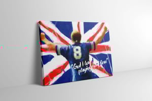 Image of Paul Gascoigne - "God I Loved" Canvas