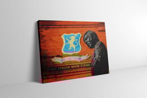 Image of Ibrox Stadium - Bill Struth Main Stand - John Greig Statue