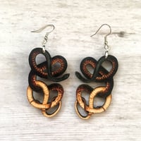Image 1 of Coachwhip Snake Earrings