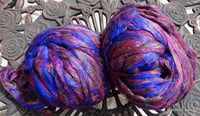 Image 1 of Sari Silk Blend No. 3 in roving/top form - by the ounce - WHOLESALE