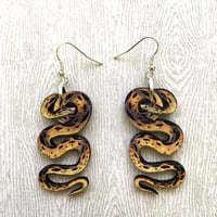 Image 1 of Yellow Python Earrings