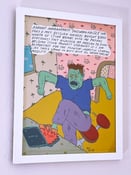 Image of Stink Hackers framed original painting