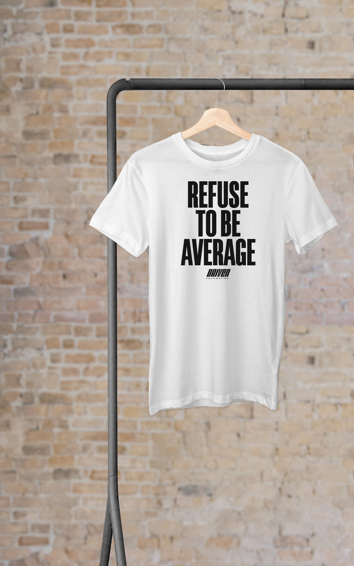 Image of Refuse To Be Average // White // Sp. 22