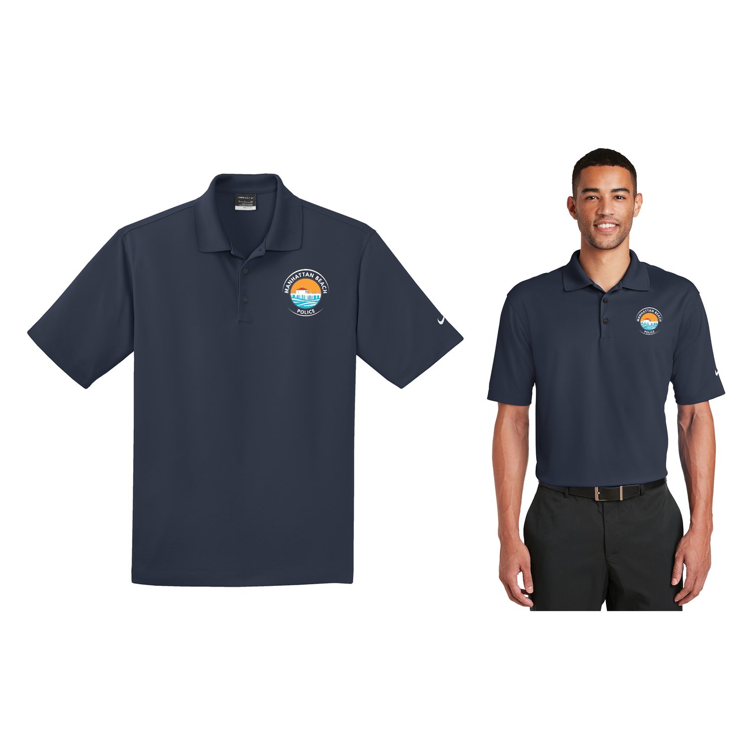 Image of MENS AND WOMENS POLO SHIRT- POLICE DEPARTMENT