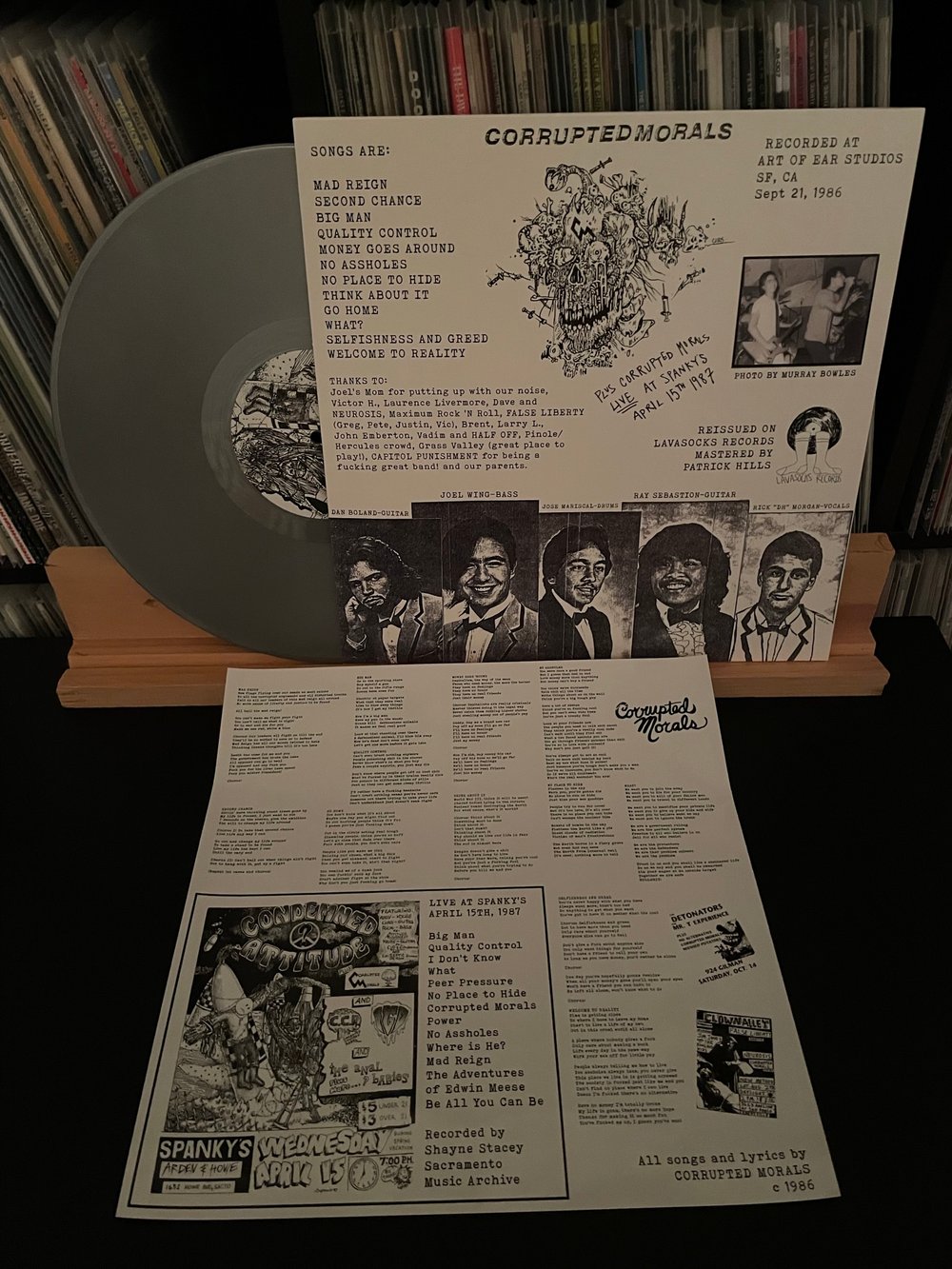 CORRUPTED MORALS "Think About It..." LP