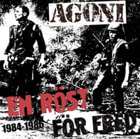 Image 1 of AGONI "En Röst För Fred" LP Ltd Colored Vinyl