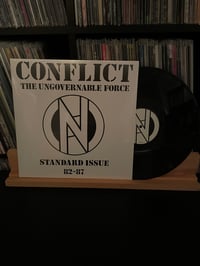 Image 2 of CONFLICT "Standard Issue 82-87" LP