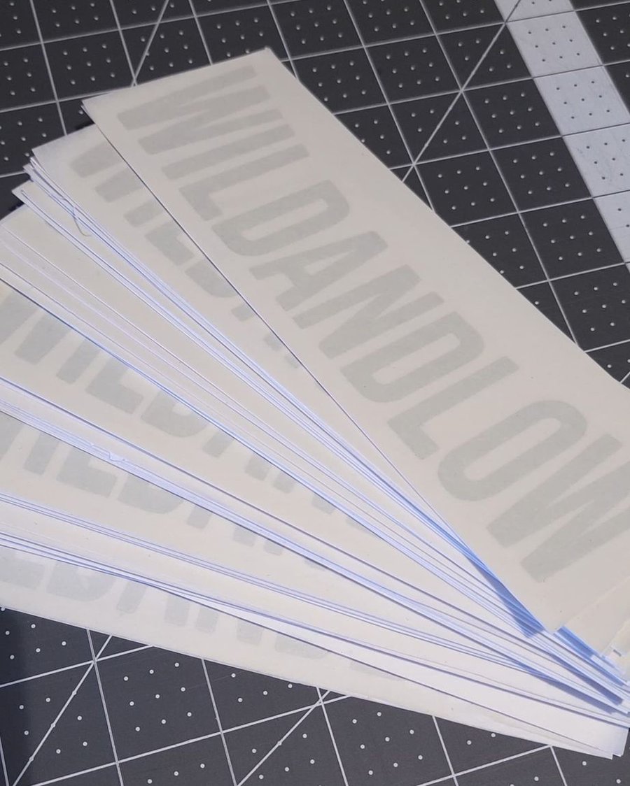 Image of Two Oil Slick Decals