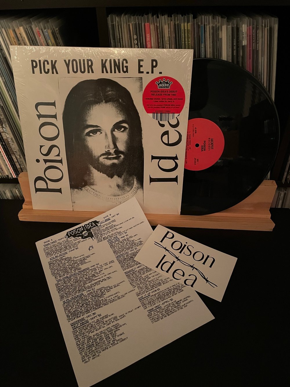 POISON IDEA "Pick Your King" LP
