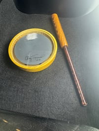 Osage glass over slate/ 2 piece Snakewood striker