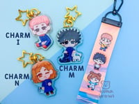 Image 1 of Sorcerer Trio Acrylic Charms + Wristlet