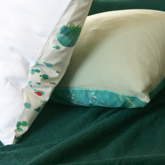 Housse de coussin Libellule