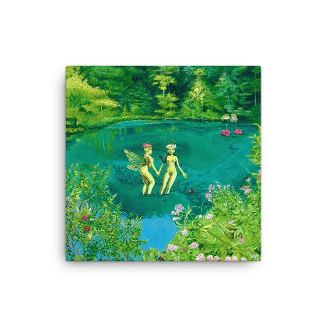 Garden of Eden canvas