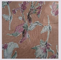 Image 3 of Tissu: Bohemian flowers old pink