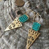 Image 1 of Take Aim Arrows in Turquoise, Aqua, Red or White