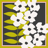 Image 1 of BUDDLEJA SQUARE 100% SILK TWILL SCARF