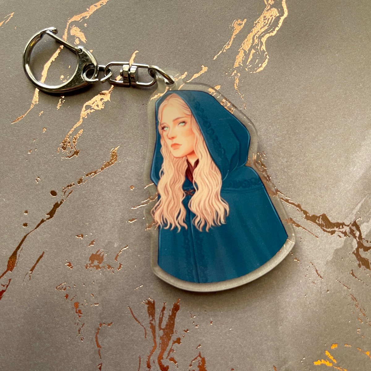 Daenerys sales targaryen keychain