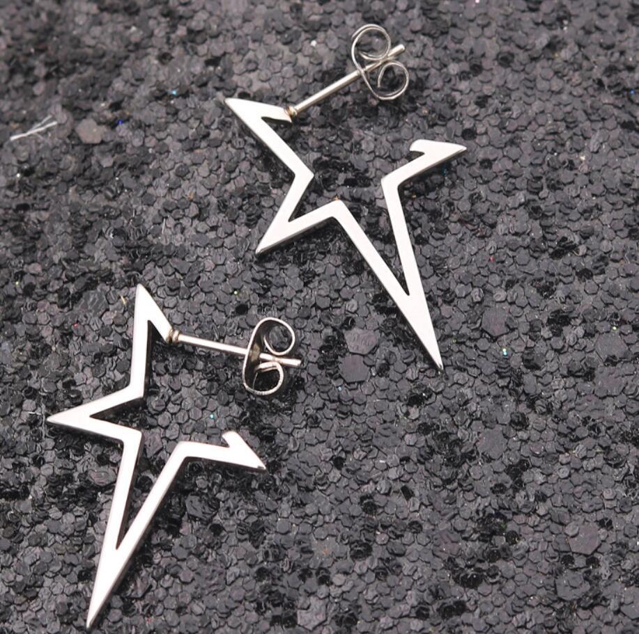 Lightning Bolt and Star Earrings